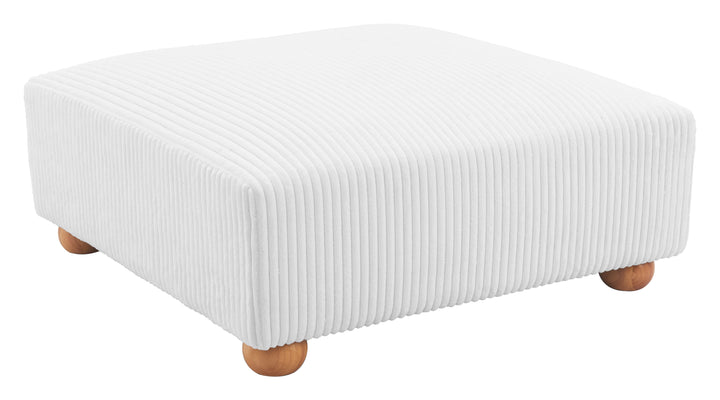 Tayte Ottoman White - 110304
