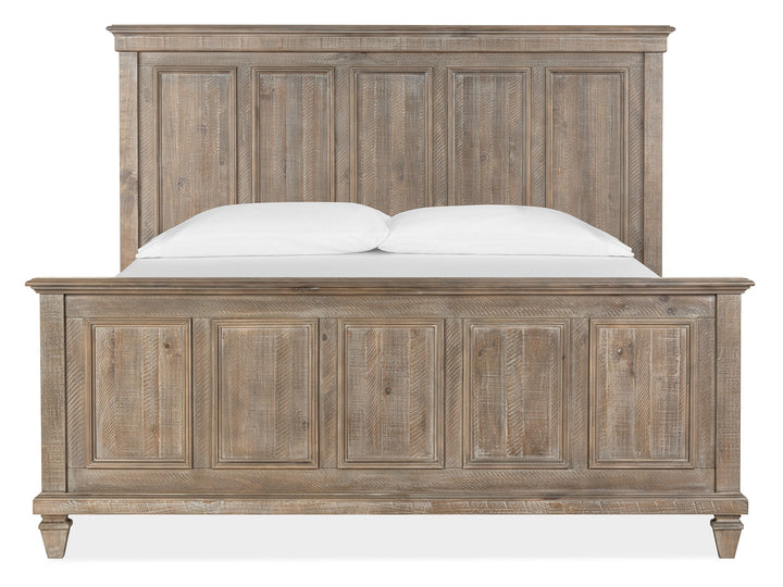 Lancaster Dovetail Grey King Panel Bed - B4352-64