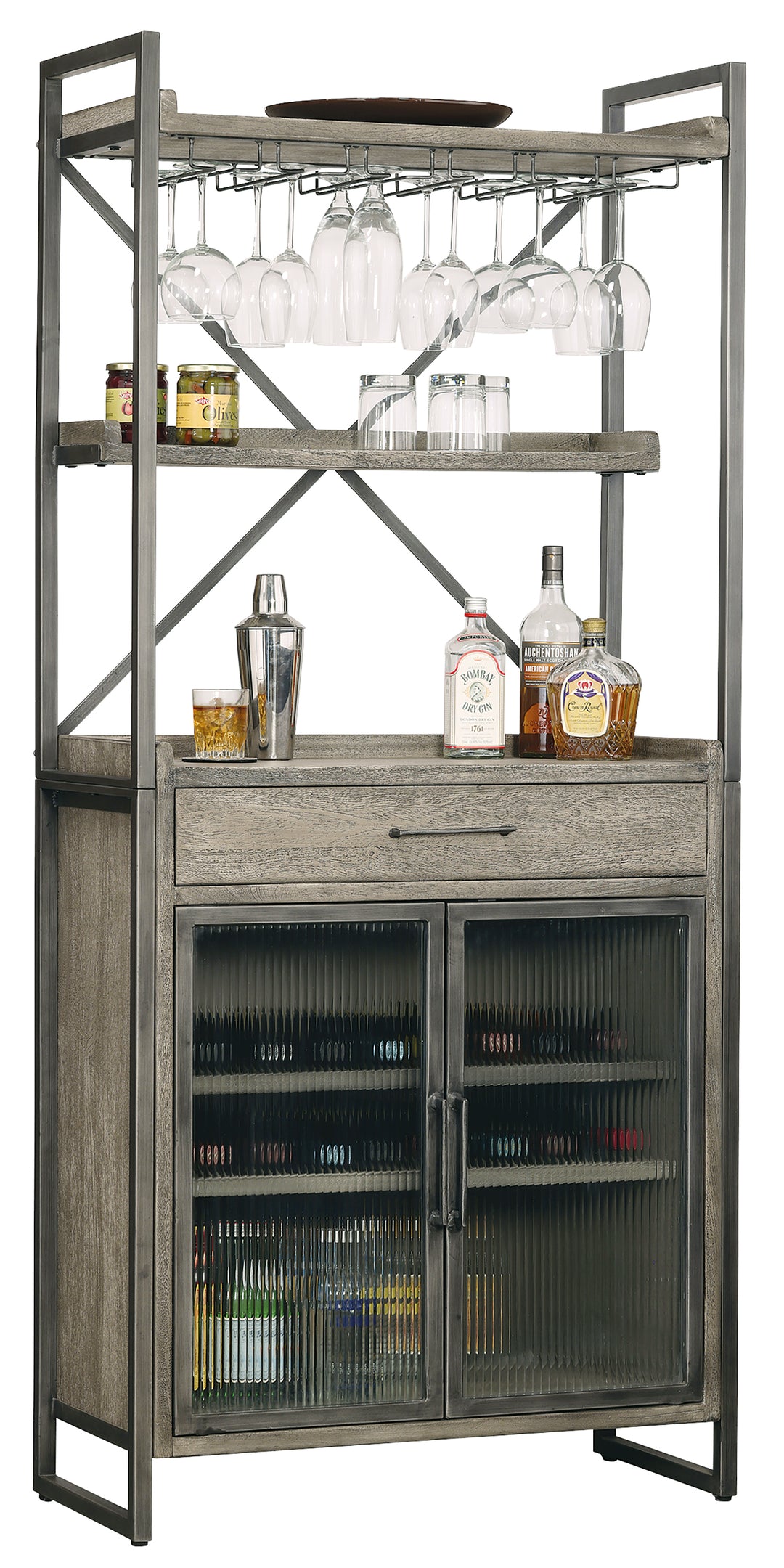 American Home Furniture | Howard Miller - Studio Wine and Bar Cabinet