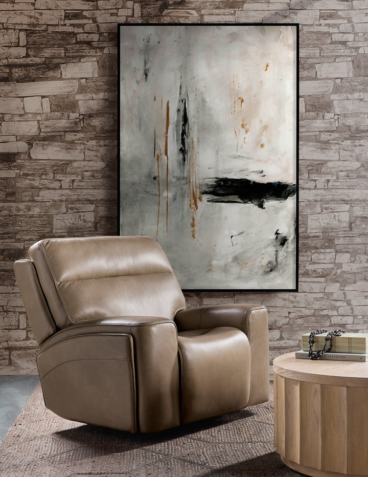 American Home Furniture Hooker Furniture Riverton Power Gliding Recliner with Power Headrest and Lumbar