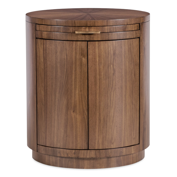 American Home Furniture Hooker Furniture Eleana Round Nightstand