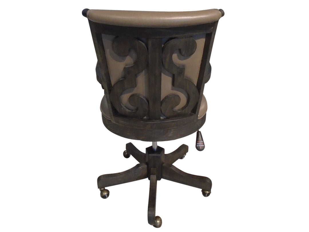 Bellamy Peppercorn Fully Upholstered Swivel Chair - H2491-83