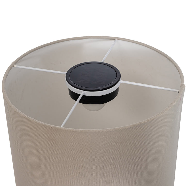 Lumaris Solar Floor Lamp Black
