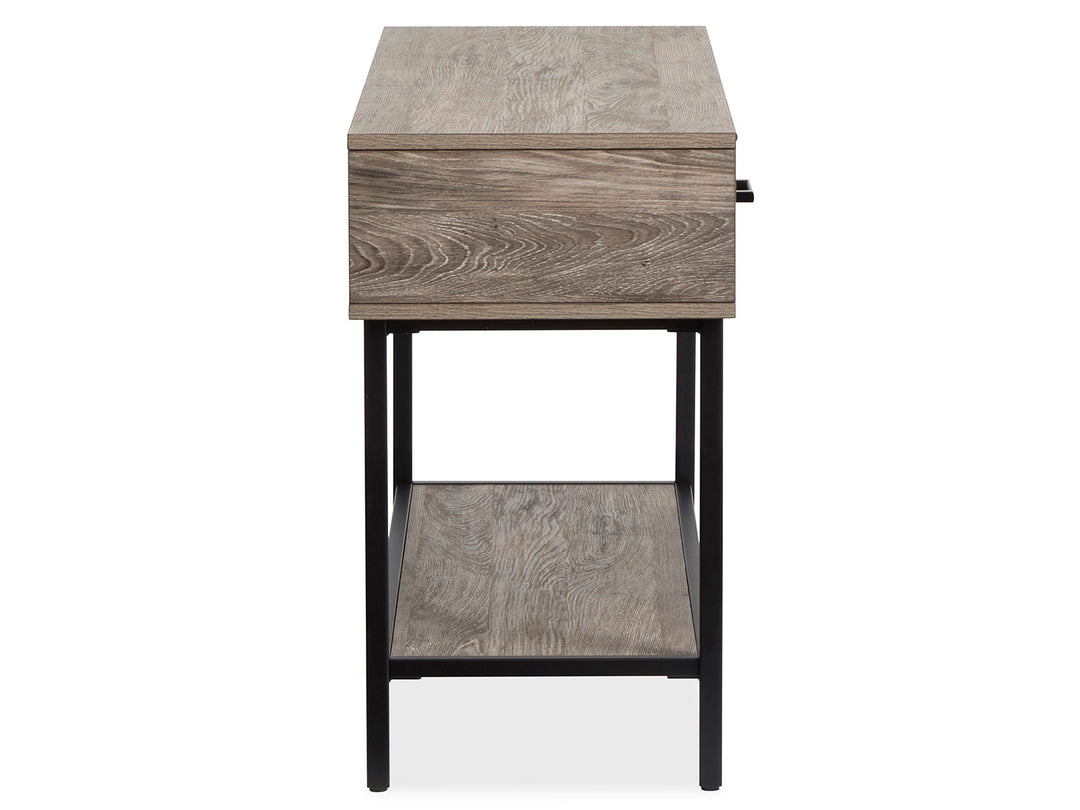 Fenwick Whitetail Brown And Smoke Glass Rectangular Sofa Table - T5962-73