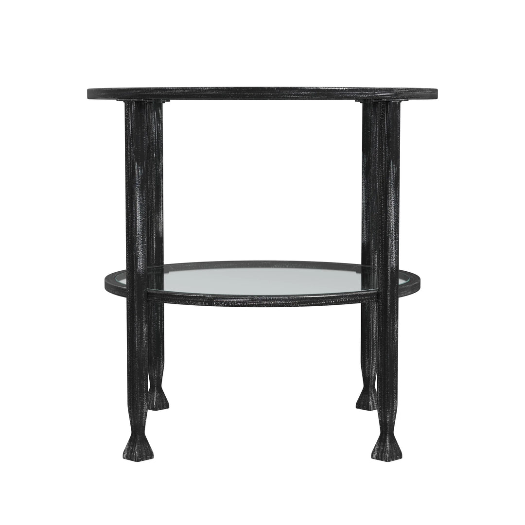 Jaymes Round Side Table - AmericanHomeFurniture