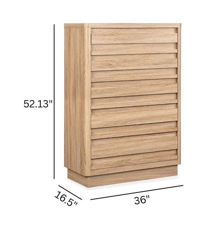 Brentwood Heights Provincial Brown Drawer Chest - B6381-10