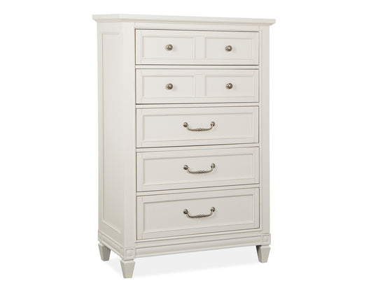Willowbrook Egg Shell White Drawer Chest - B5324-10