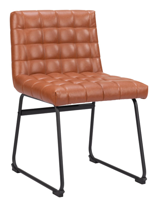 Zuo Pago Dining Chair (Set of 2) Brown DINING CHAIRS