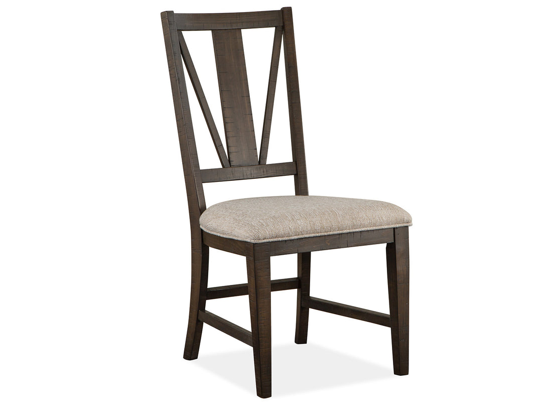 Westley Falls Graphite Upholstered Side Chair - Set of 2 - D4399-62