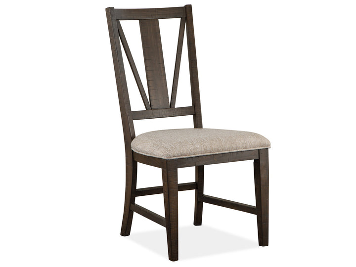 Westley Falls Graphite Upholstered Side Chair - Set of 2 - D4399-62
