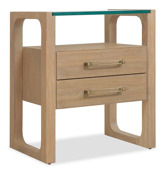 American Home Furniture Hooker Furniture Banyon Bay Two Drawer Nightstand
