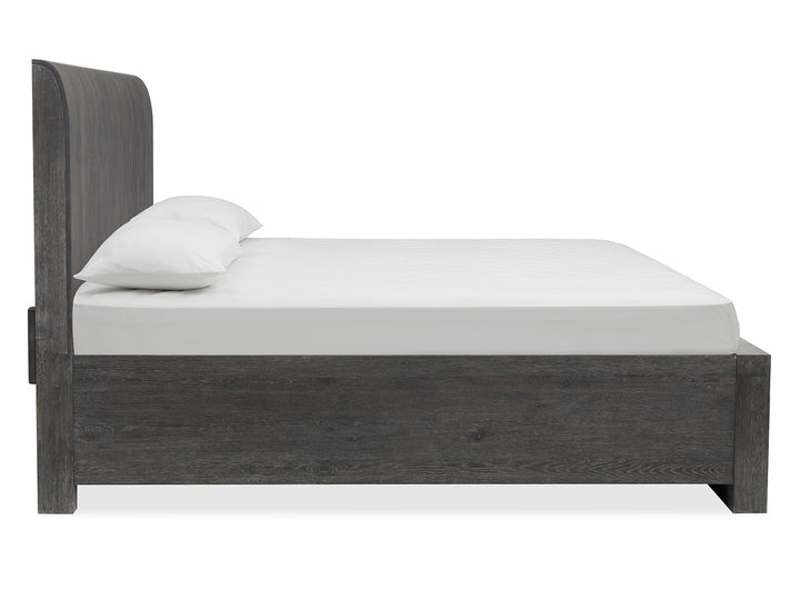 Kinsley Black Heron King Panel Storage Bed - B5890-64A