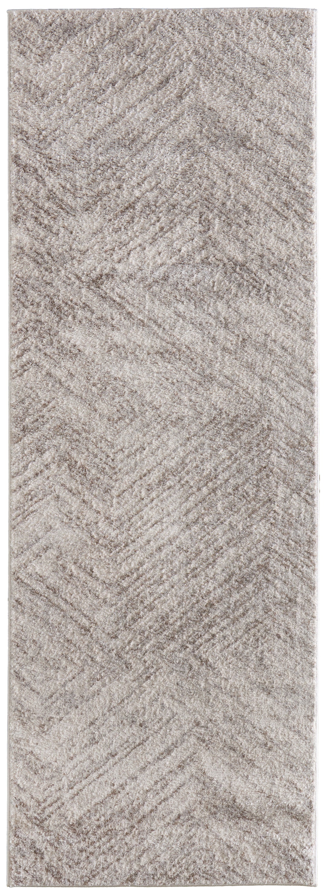 Runner/2'10" x 7'10"/Beige/Brown