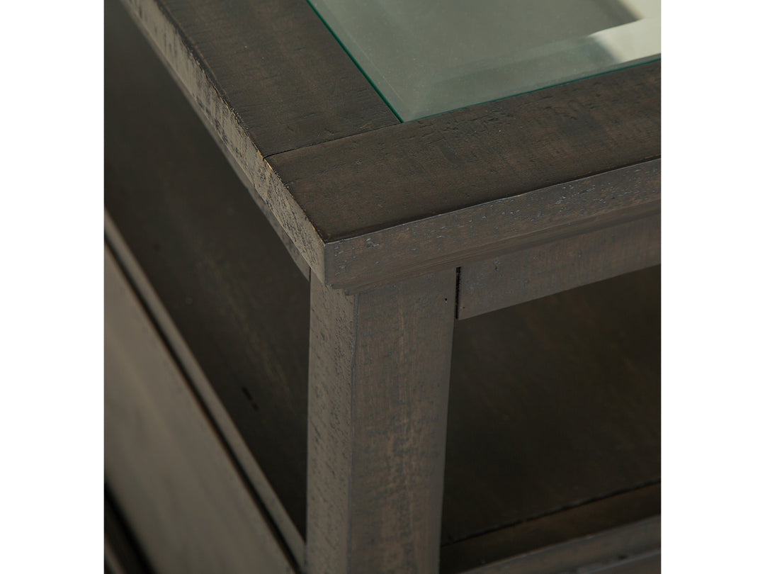 Westley Falls Graphite Chairside End Table - T4399-10