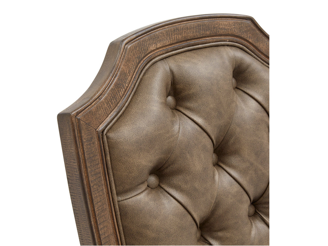 Durango Willadeene Brown Upholstered Side Chair - Set of 2 - D5133-63