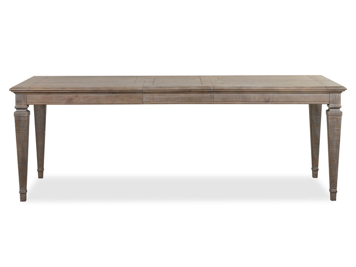 Lancaster Dovetail Grey Extendable Rectangular Dining Table - D4352-20