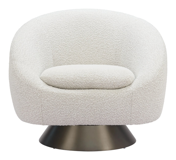 Modan Swivel Chair Misty Gray - AmericanHomeFurniture