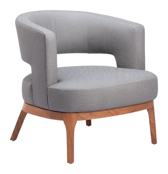 Zuo Penryn Accent Chair Slate Gray ACCENT + LOUNGE CHAIRS