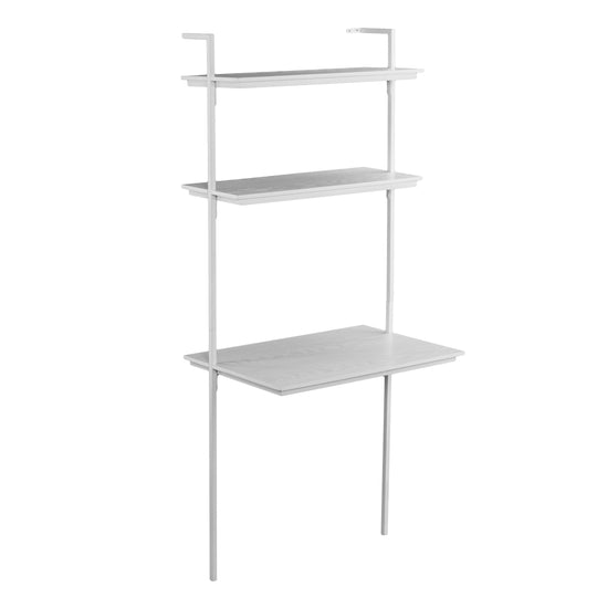 SEI Furniture Holly & Martin Haeloen Wall Mount Desk - White DESKS
