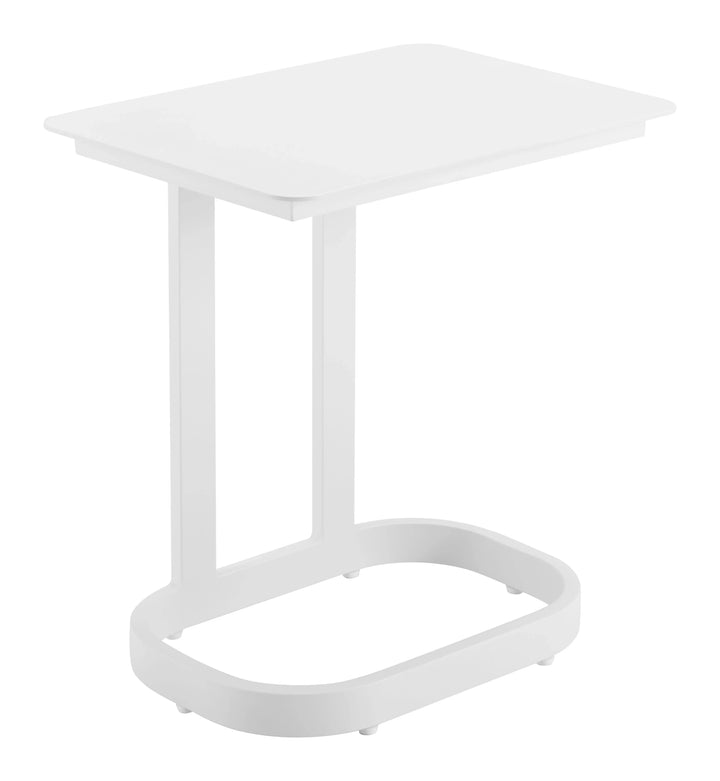 Friss End Table White - AmericanHomeFurniture