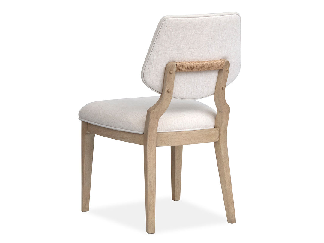 Sunset Cove Sanibel Brown Upholstered Side Chair - Set of 2 - D5783-63