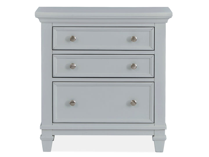 Charleston Harbor Gray Grey Drawer Nightstand - B5611-01GY
