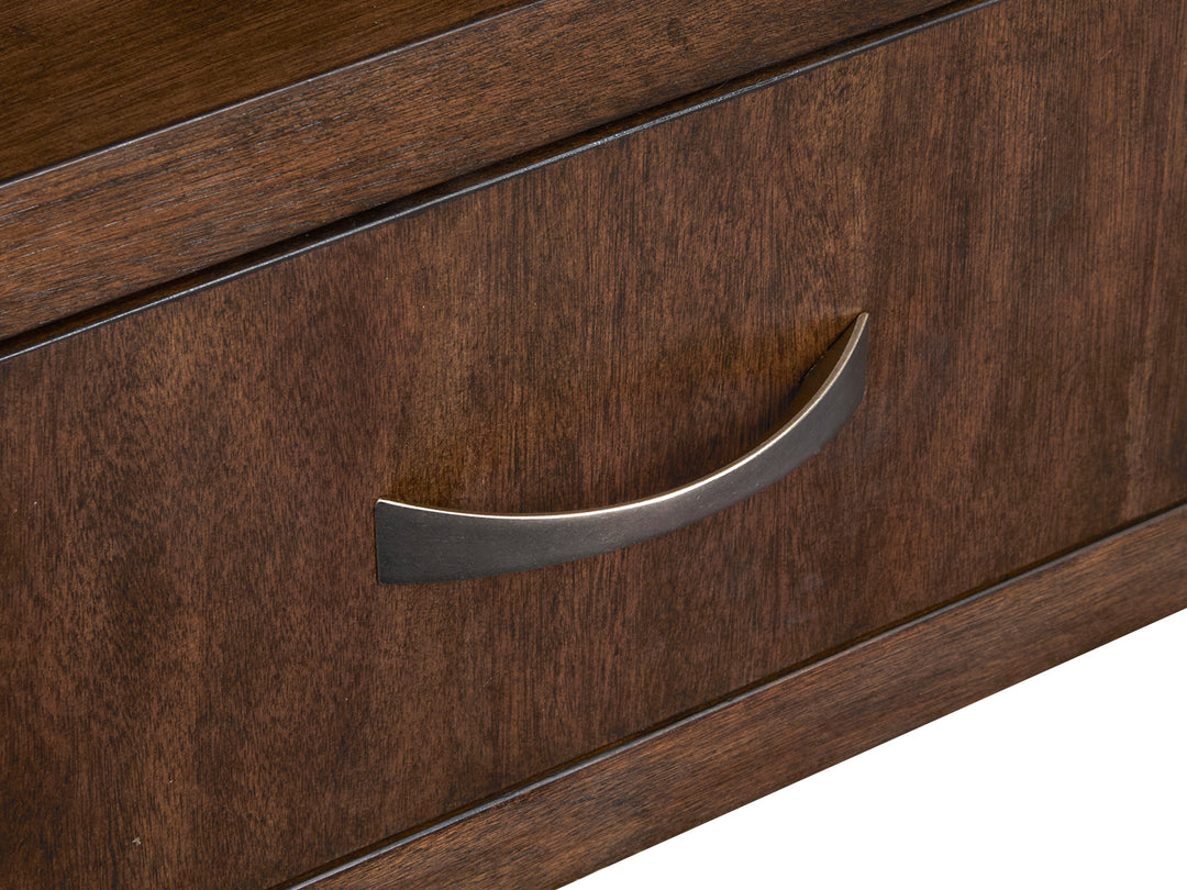 Mcpherson Burnt Umber Round Cocktail Table With Casters - T6351-45