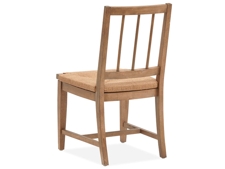 Lindon Belgian Wheat Paper Cord Side Chair - Set of 2 - D5570-64