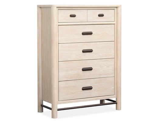 Sunset Cove Sanibel Brown 5 Drawer Chest - B5783-10