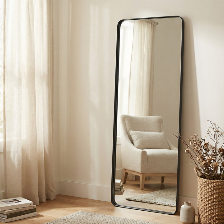 Riga Mirror Black