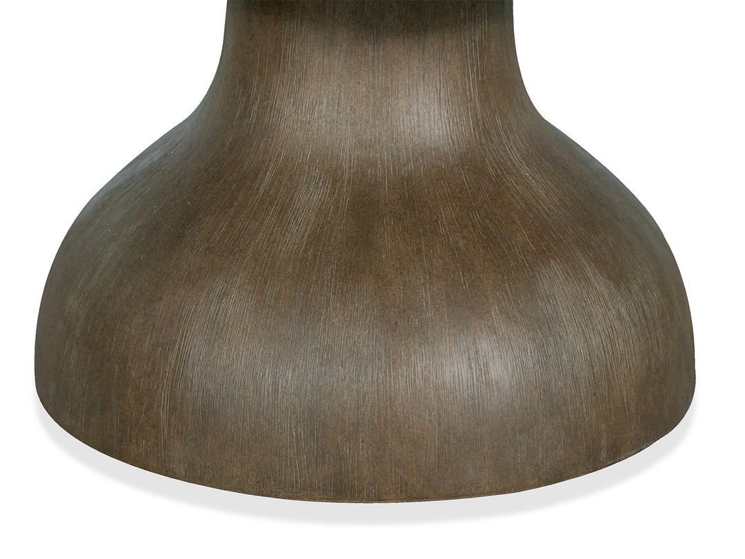Bosley Lt. Brown Porpoise Round Cocktail Table - T5693-45