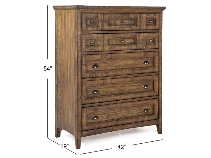 Bay Creek Toasted Nutmeg Drawer Chest - B4398-10