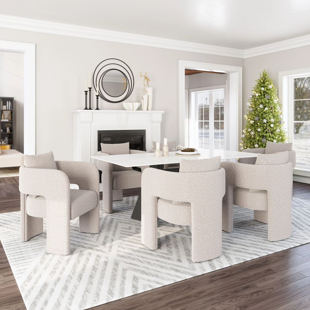 Melilla Dining Chair Misty Gray - AmericanHomeFurniture