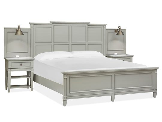Glenbrook Pebble California King Wall Bed - B5668-74B