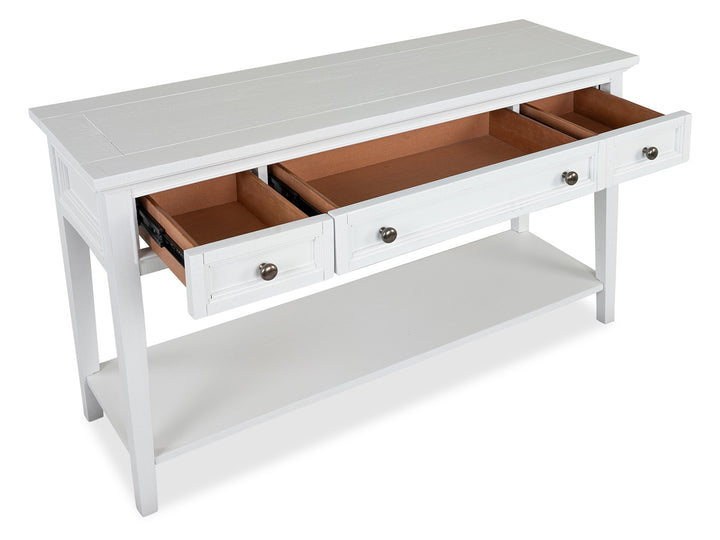 Heron Cove Chalk White Rectangular Sofa Table - T4400-73