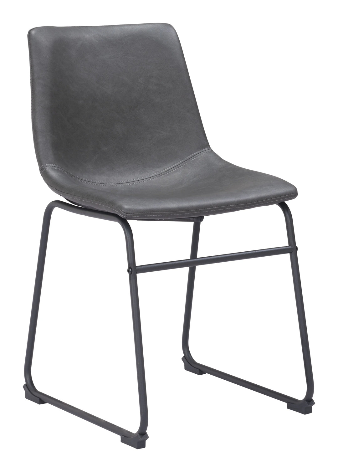 Smart Dining Chair (Set of 2) Charcoal - AmericanHomeFurniture