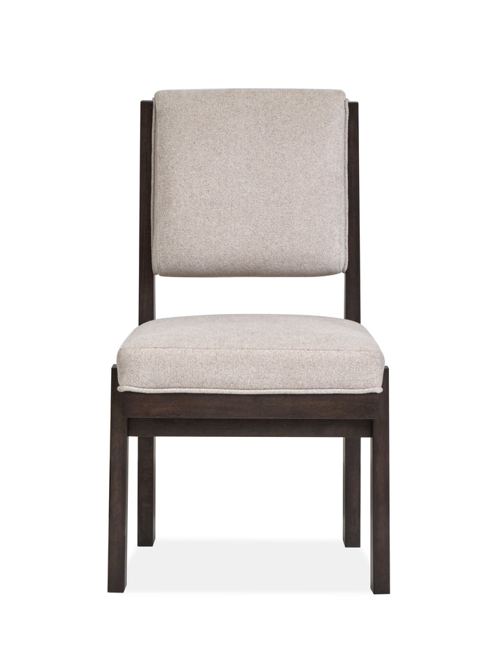 Tauren Coffee Bean Upholstered Side Chair - Set of 2 - D6434-63