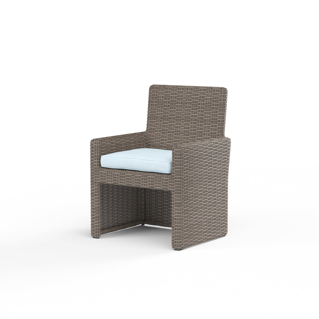 Coronado Dining Chair in Canvas Skyline w/ Self Welt