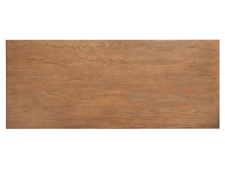 Lindon Belgian Wheat Trestle Dining Table - D5570-21