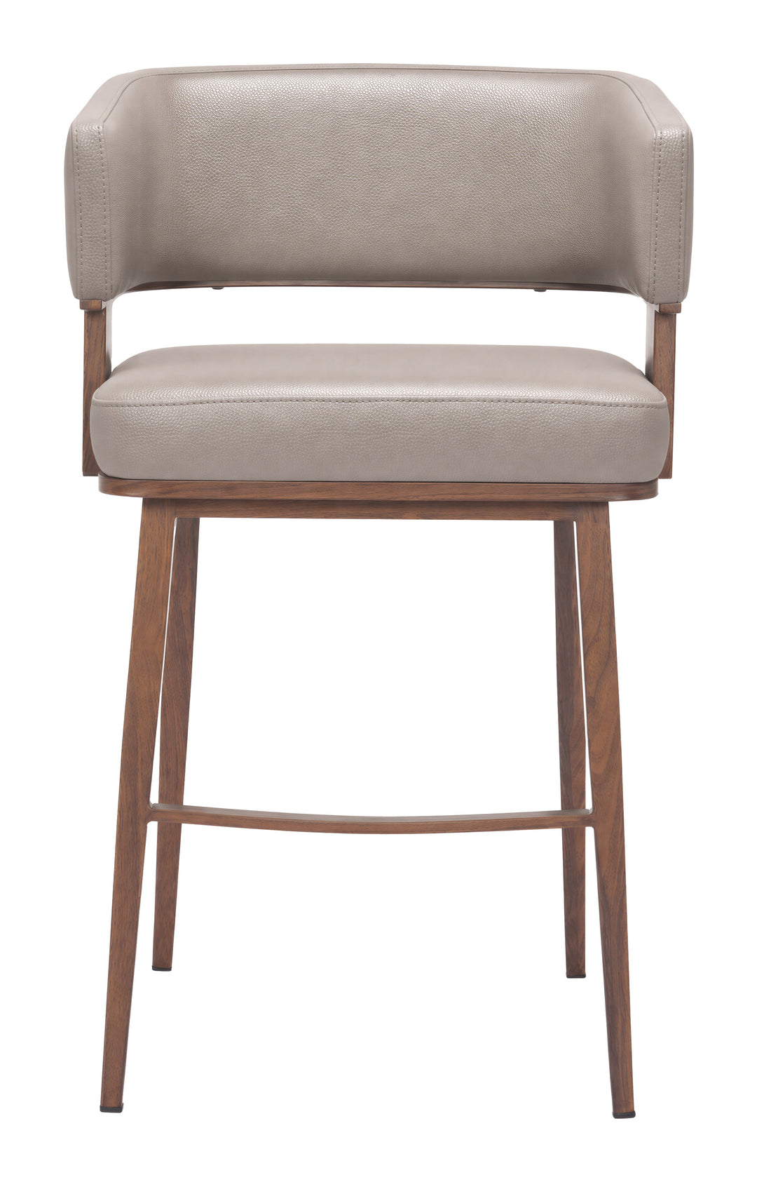 Poise Counter Stool Brown & Walnut - 111396