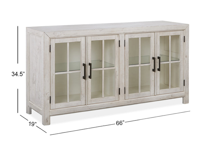 Bronwyn Alabaster Buffet Curio - D4436-04