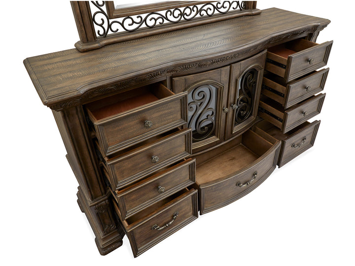 Durango Willadeene Brown Drawer Dresser - B5133-20