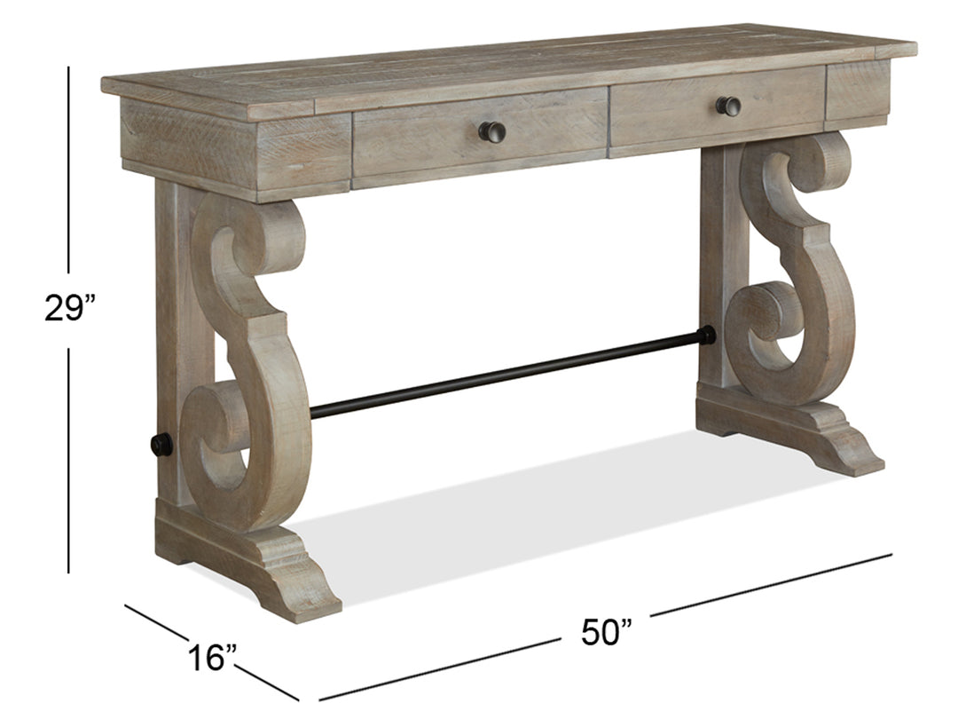 Tinley Park Dove Tail Grey Rectangular Sofa Table - T4646-73