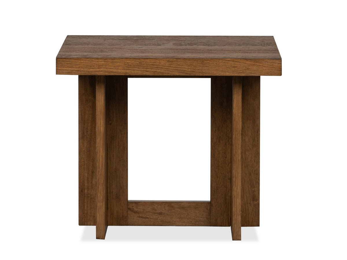 Marcel Brown Rectangular End Table - T6378-02