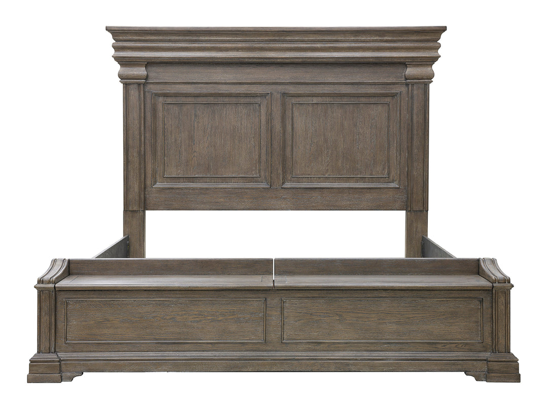 Madison Ridge Panel Bed With Blanket Chest Footboard