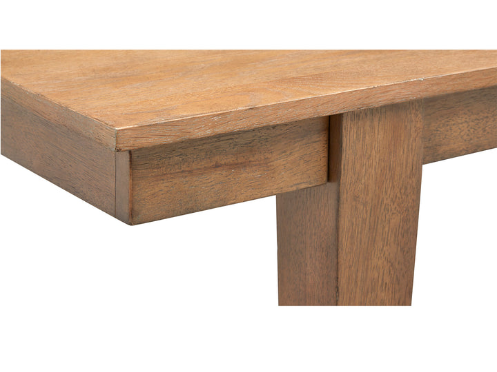 Lindon Belgian Wheat Extendable Rectangular Dining Table - D5570-20