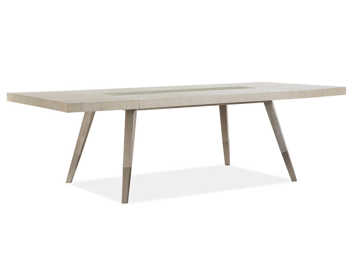 Lenox Acadia White Extendable Rectangular Dining Table - D5490-20