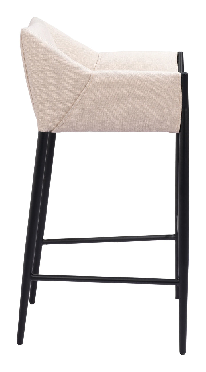 Andover Barstool Beige - AmericanHomeFurniture