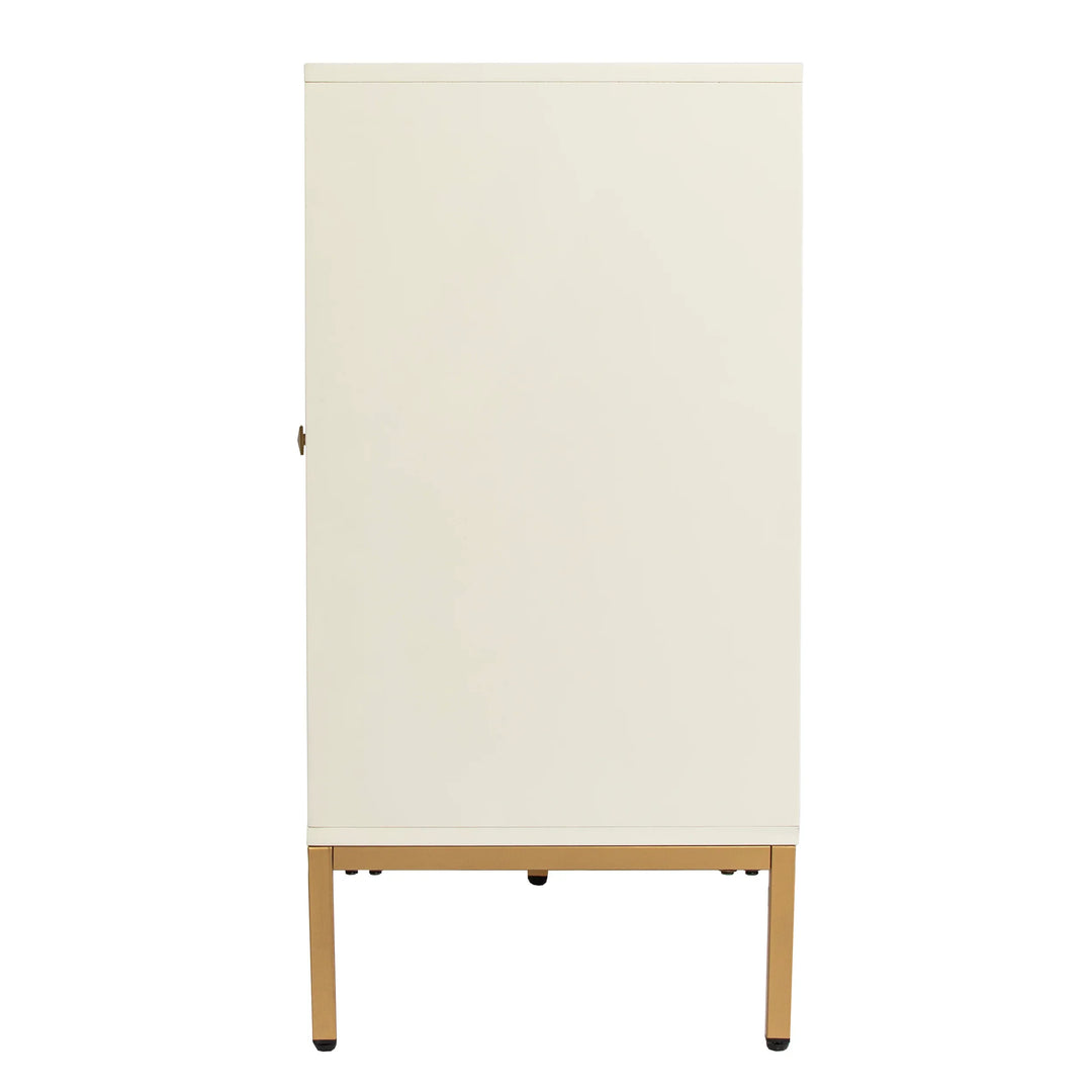 Marradi Sideboard Cabinet w/ Storage - Cream - AmericanHomeFurniture