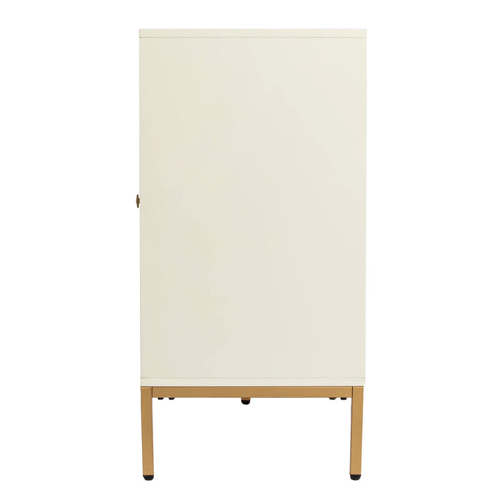 Marradi Sideboard Cabinet w/ Storage - Cream - AmericanHomeFurniture